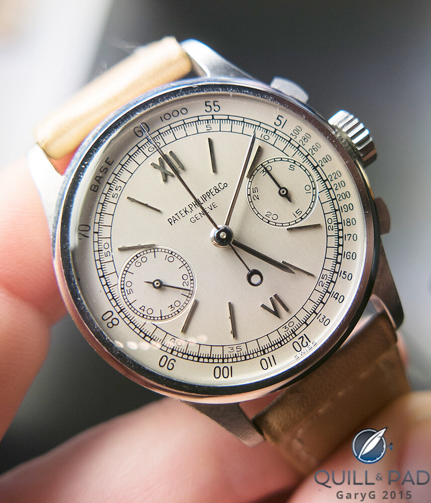 Patek Philippe Reference 1436 split-seconds chronograph in stainless steel