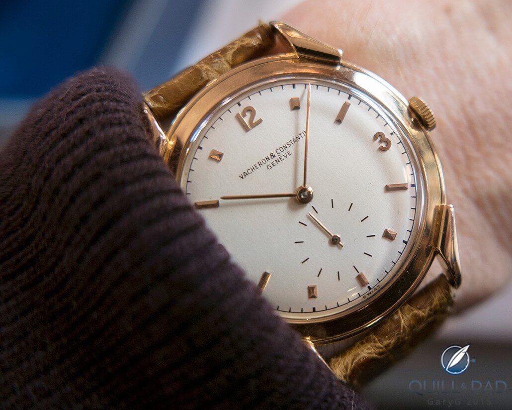 Vacheron Constantin 37 mm watch in pink gold, Christie’s Geneva auction, November 2015