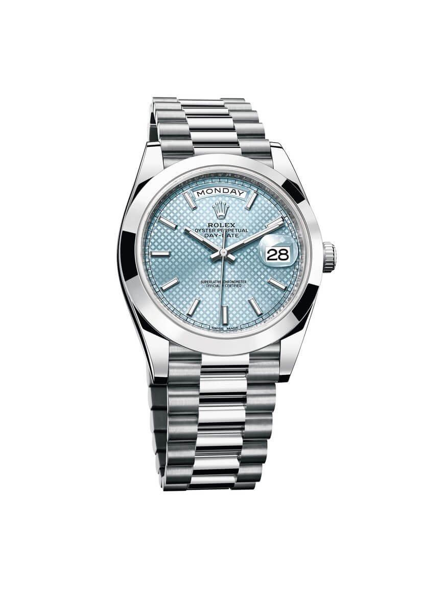 Rolex Day-Date 40 in platinium
