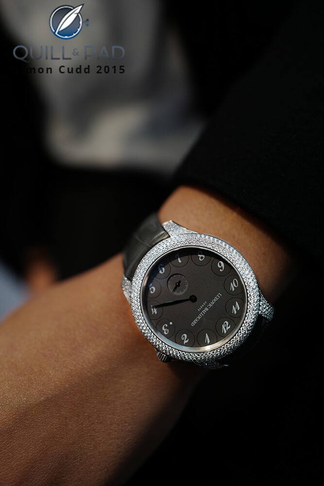Diamond-set Upside Down by Ludovic Ballouard at SalonQP 2015