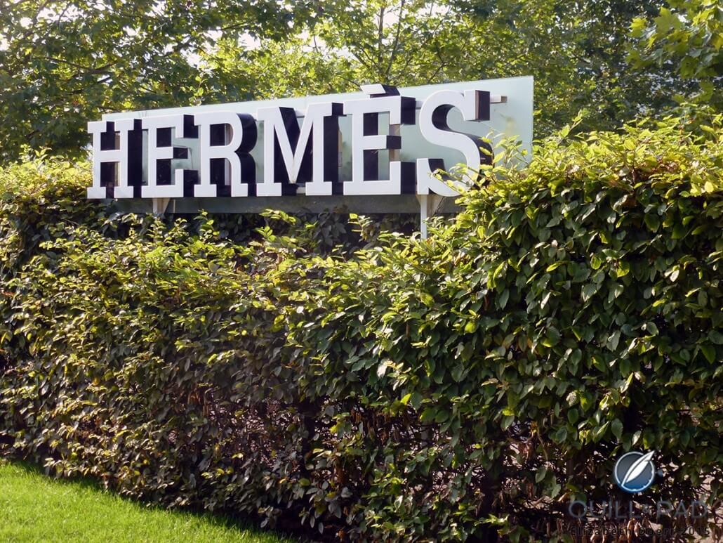 The Hermès factory in Brügg, Switzerland