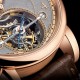 Close up view of the tourbillon of the 1815 Tourbillon Handwerkskunst By A. Lange & Söhne