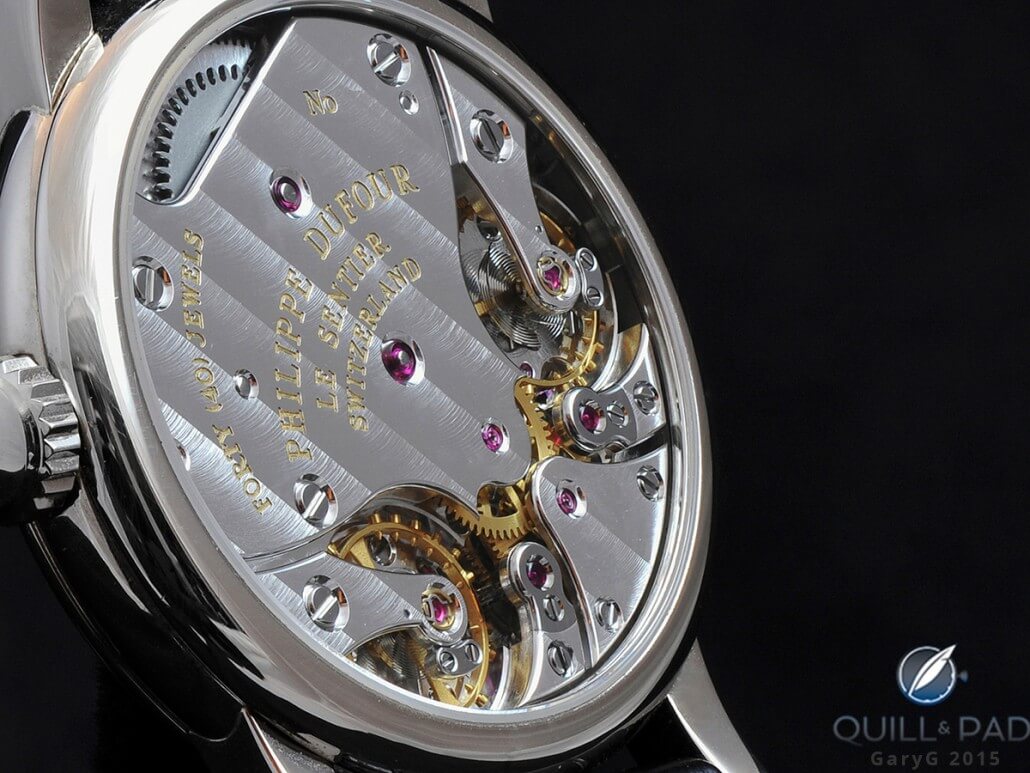 Timekeeping, take one: dual escapement movement in the Philippe Dufour Duality