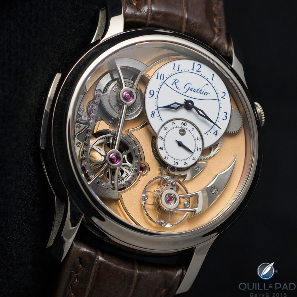 Parting shot: Romain Gauthier Logical One in white gold