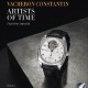 Cover of the book '‘The Artists of Time’, chronicling the history of Vacheron Constantin