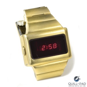 Bought by Elvis Presley 1973 Omega TC1 with inscription (photo courtesy www.invaluable.com)