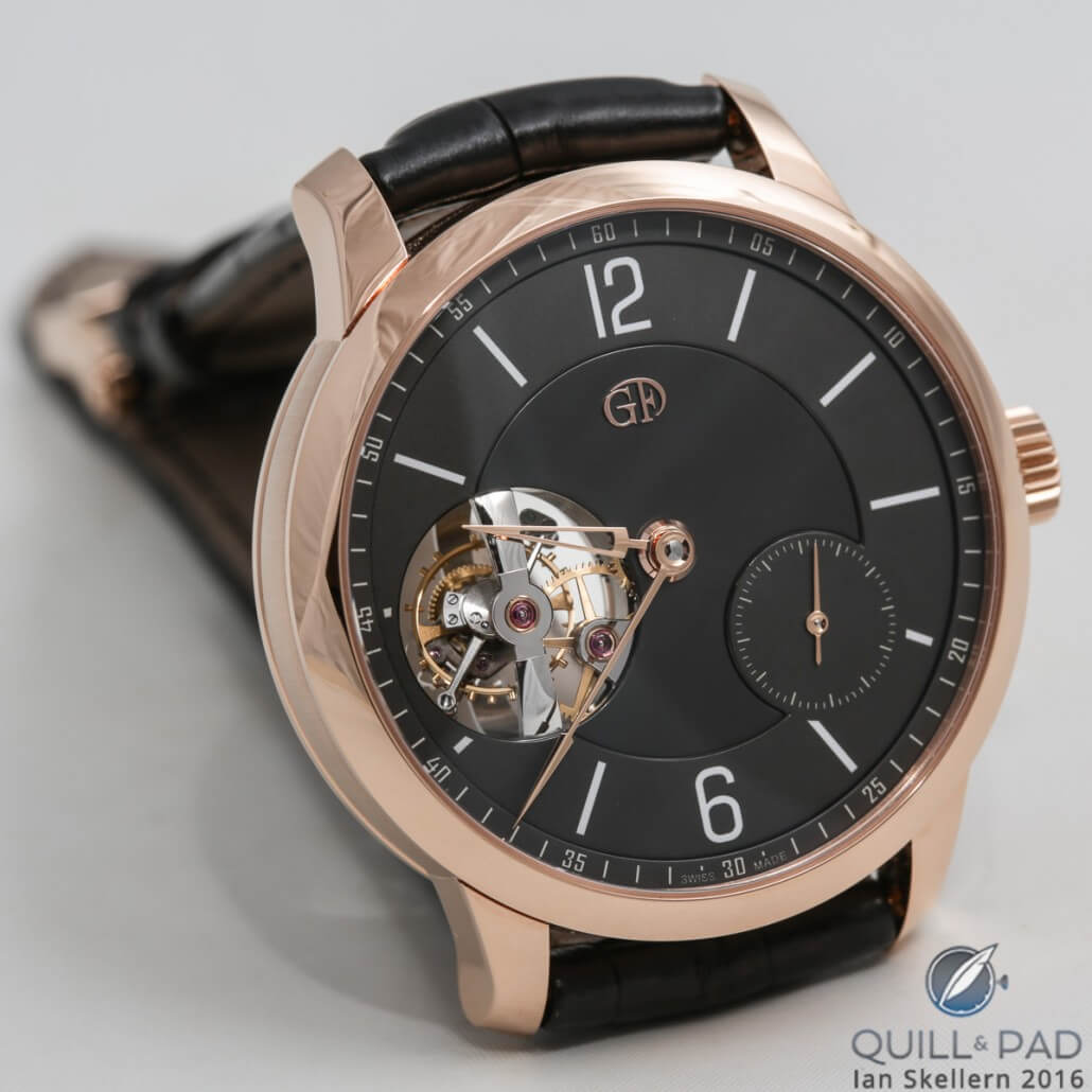 Greubel Forsey Tourbillon 24 Secondes Vision in red gol