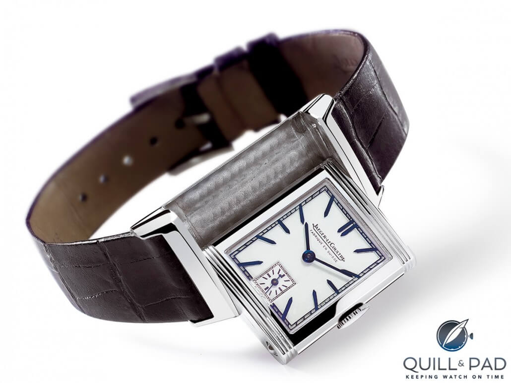 The Reverso first graced polo players’ wrists in 1931; this is an example from 1931