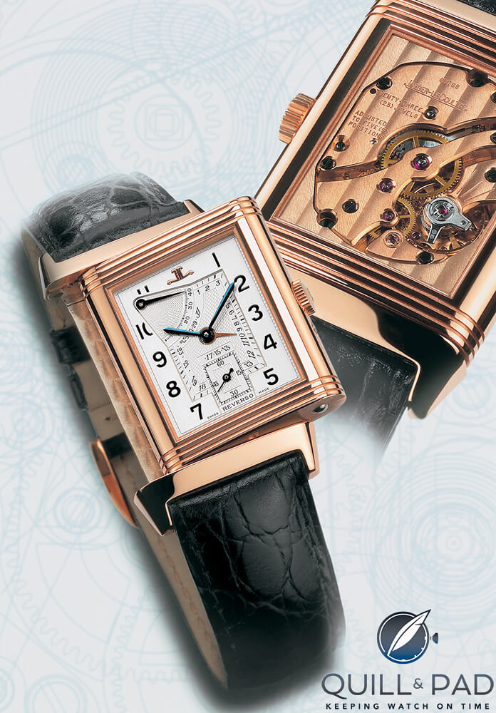 The Reverso 60ème in the larger “grande taille” case for the 60th anniversary of the Jaeger-LeCoultre icon