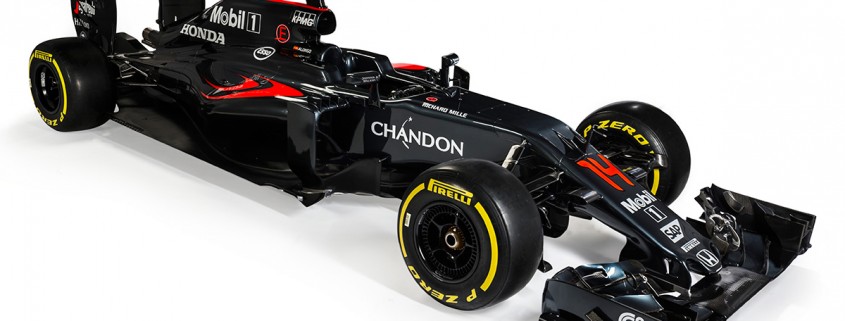 The 2016 McLaren Honda Formula 1 car