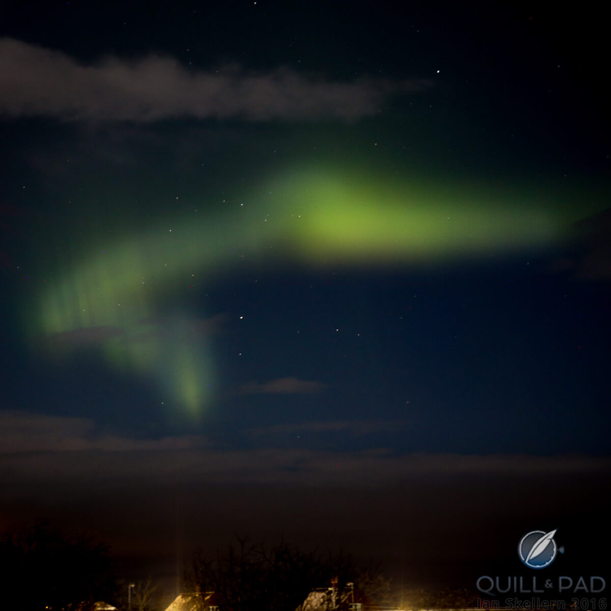 Aurora borealis shot in Abisko, Sweden on the 20th February 2016