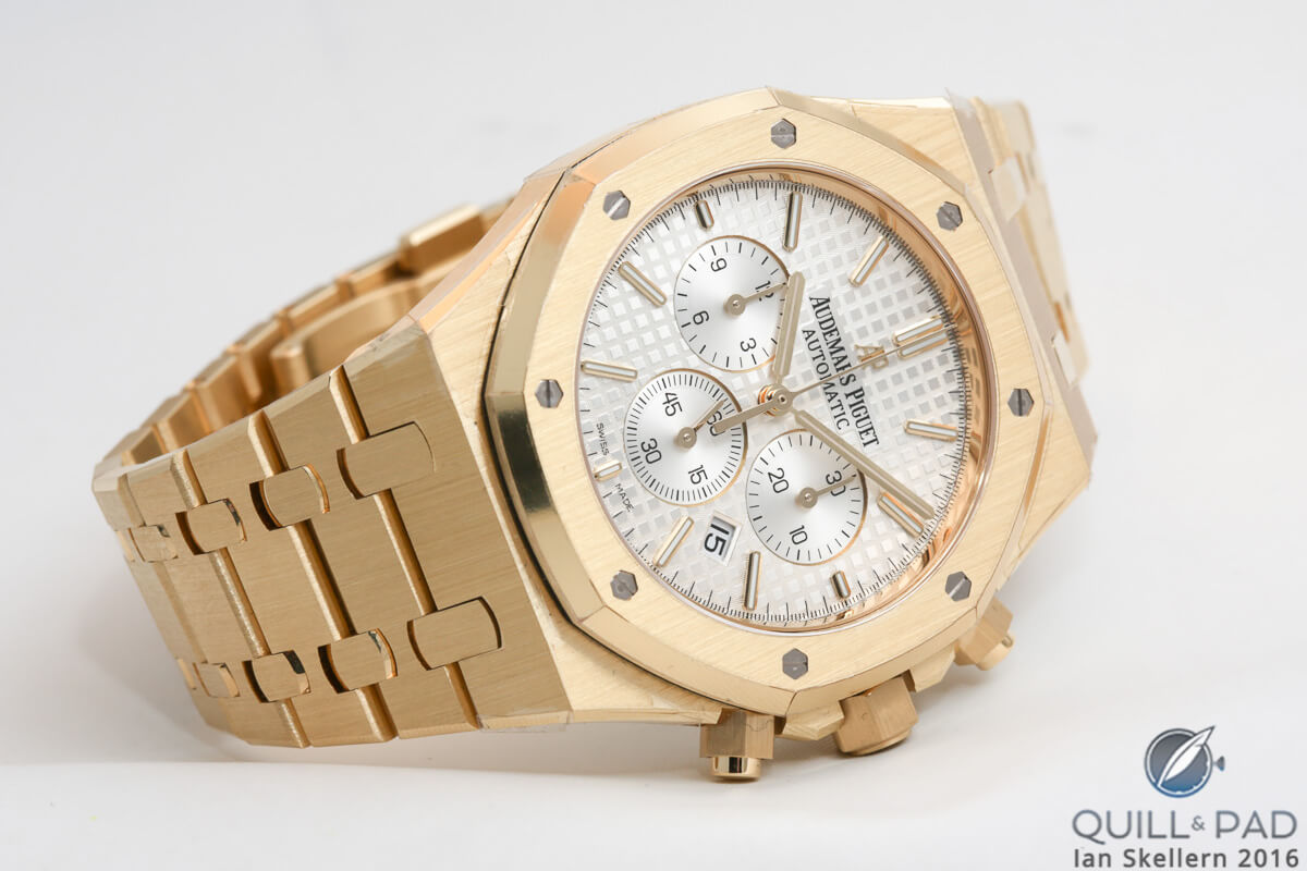 Audemars Piguet Royal Oak Chronograph from the 2016 yellow gold collection