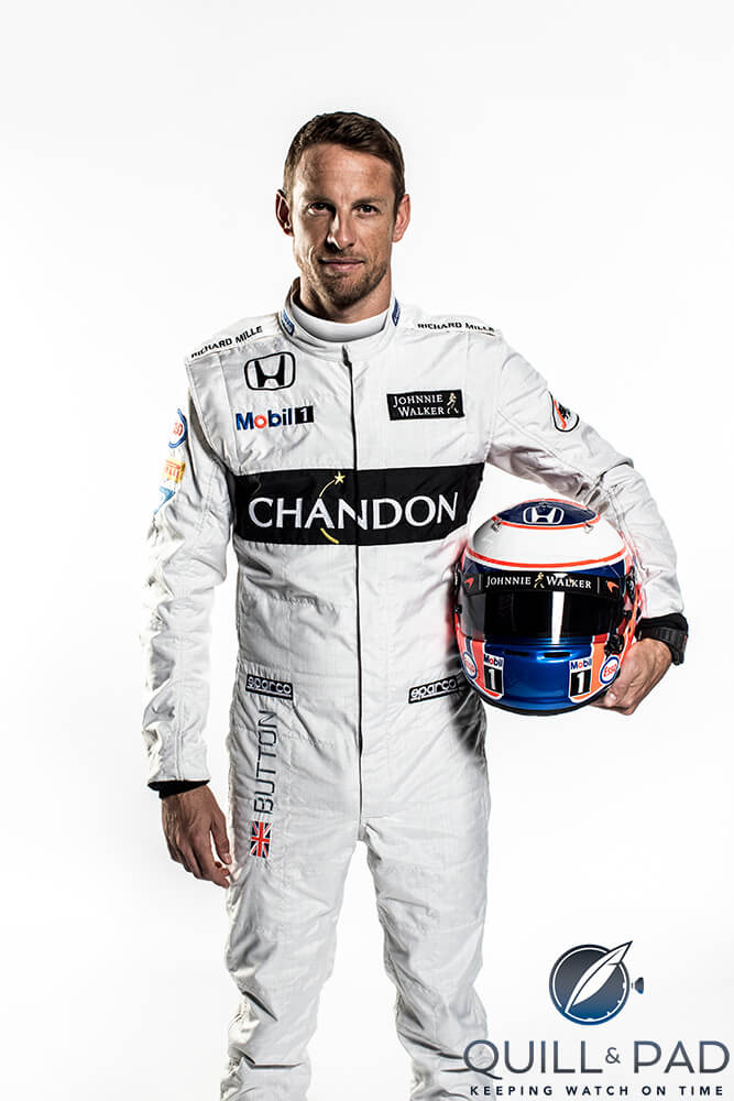 McLaren Formula 1 driver Jenson Button