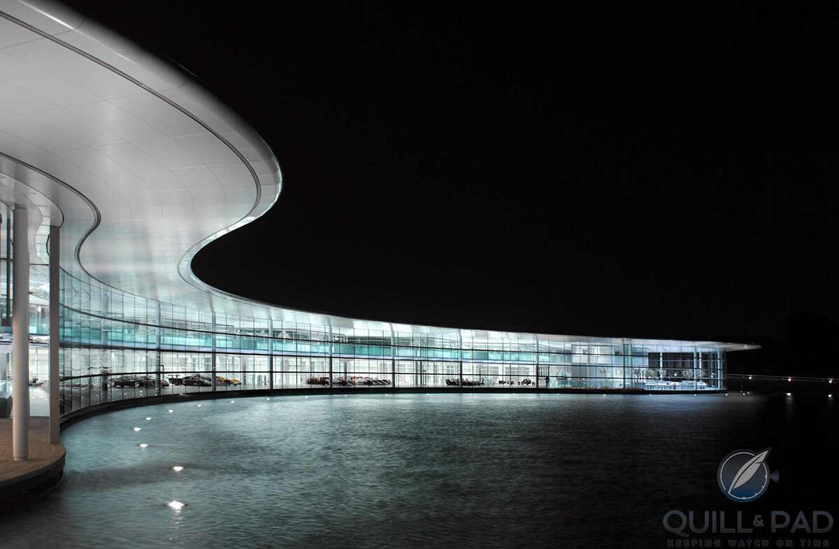 The stunning McLaren Technology Centre