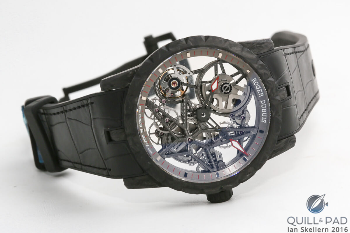 Excalibur Automatic Skeleton Carbon by Roger Dubuis