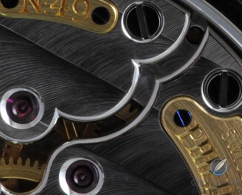 Movement detail of the Philippe Dufour Simplicity
