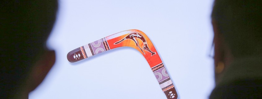 I bought this new boomerang, but have had trouble throwing the old one away