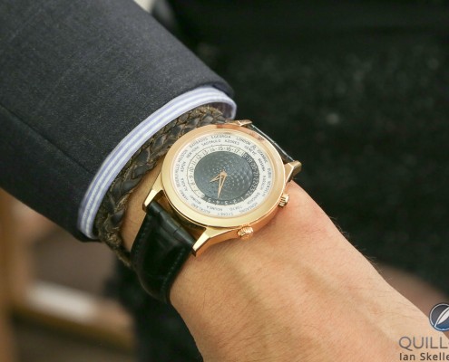 Andersen Tempus Terrae worldtimer on the wrist