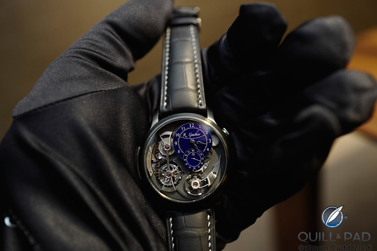 The stealthy new Romain Gauthier Logical One BTG