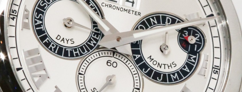 Dial of the Chopard L.U.C. Chronograph