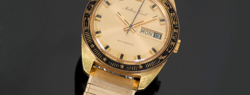Mathey-Tissot Day-Date once owned by Elvis Presley
