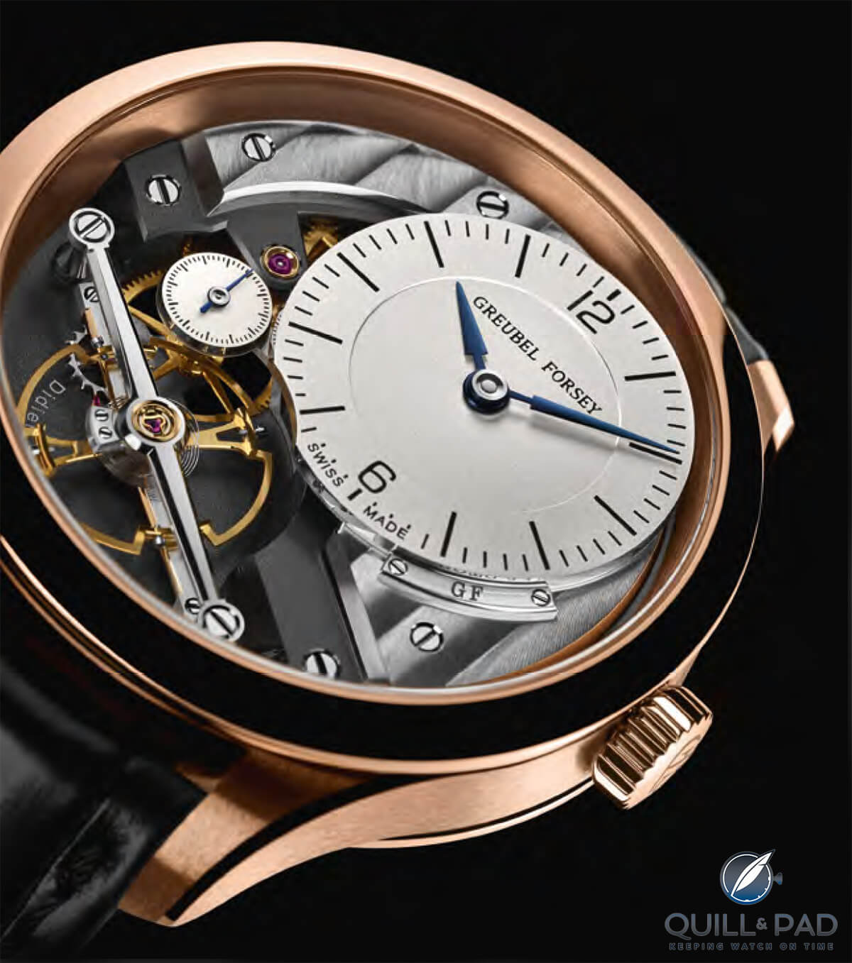 Red gold Greubel Forsey Signature 1 by Didier Cretin
