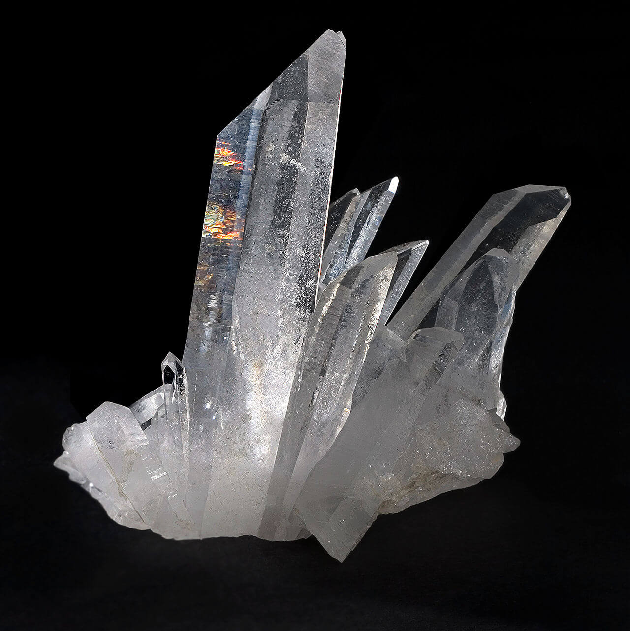 Quartz crystals from Tibet