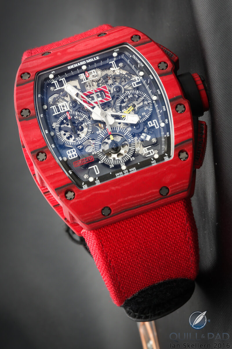 Richard Mille RM 011 Red TPT Quartz Automatic Flyback Chronograph