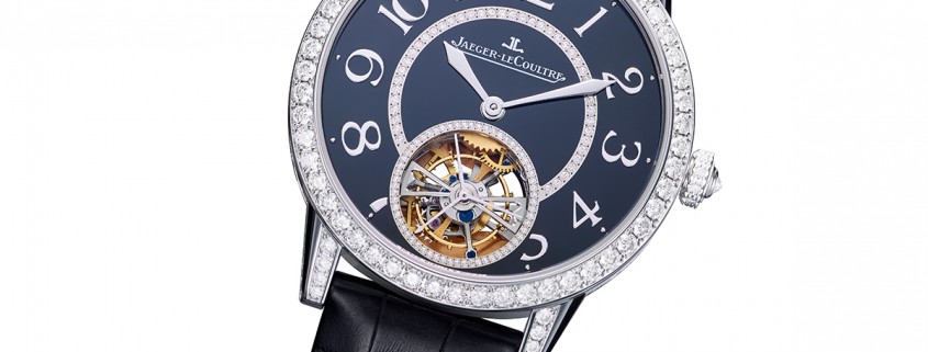 Jaeger-LeCoultre Rendez-Vous High Jewellery Tourbillon with oven-fired enamel dial