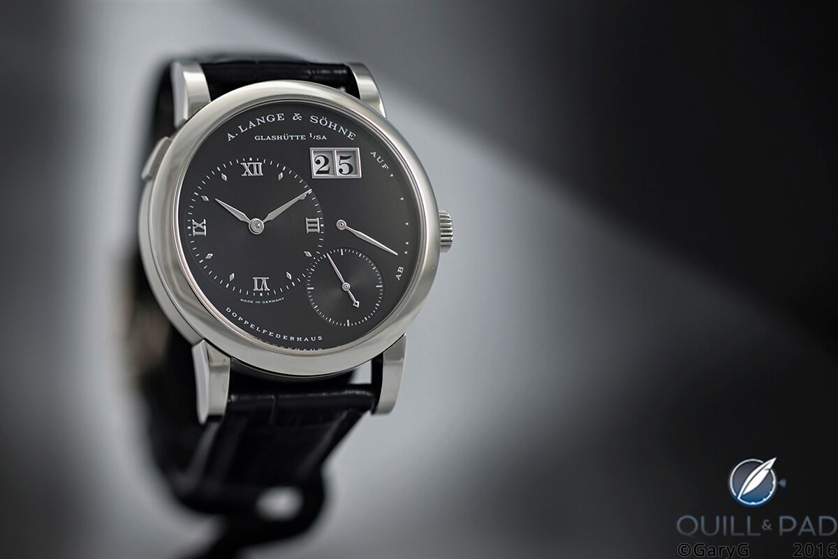 Before it vanishes again: A. Lange & Söhne Lange 1 in stainless steel emerges for auction