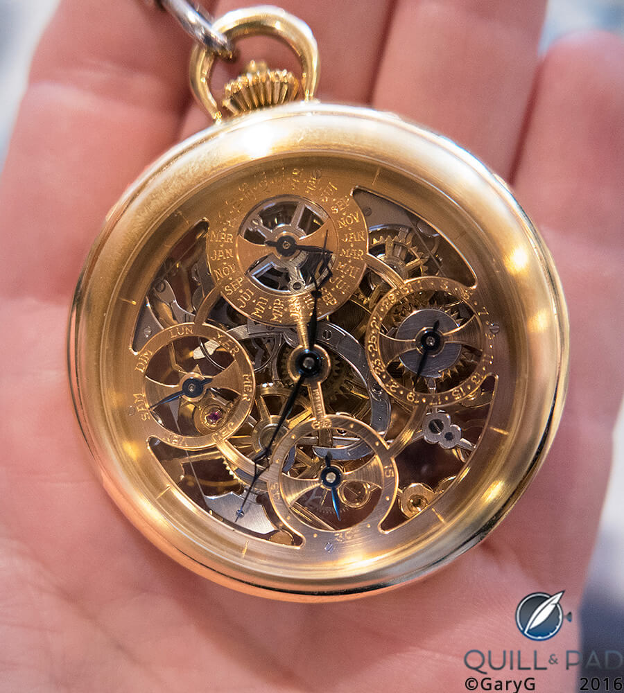 The one and only Renaud et Papi labeled pocket watch