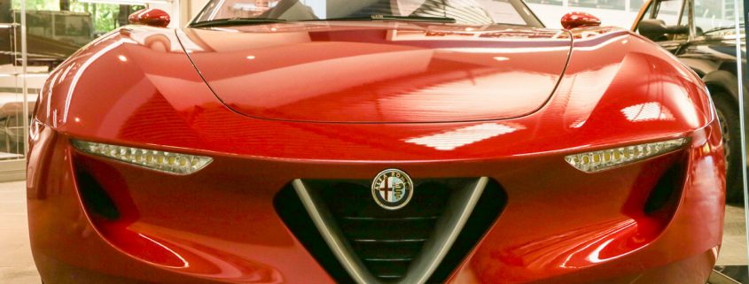 Alfa Romeo 2uettottanta by Pininfarina, a concept car from 2010