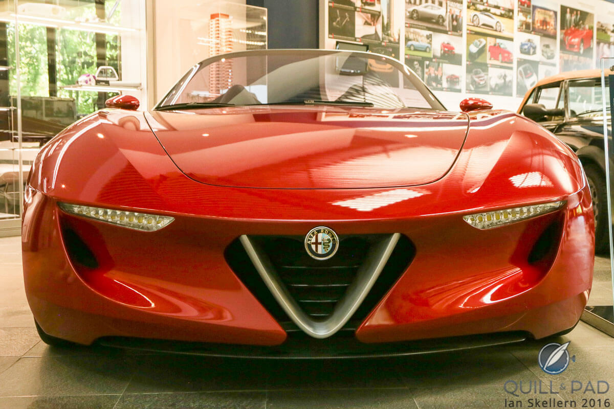 Alfa Romeo 2uettottanta by Pininfarina, a concept car from 2010