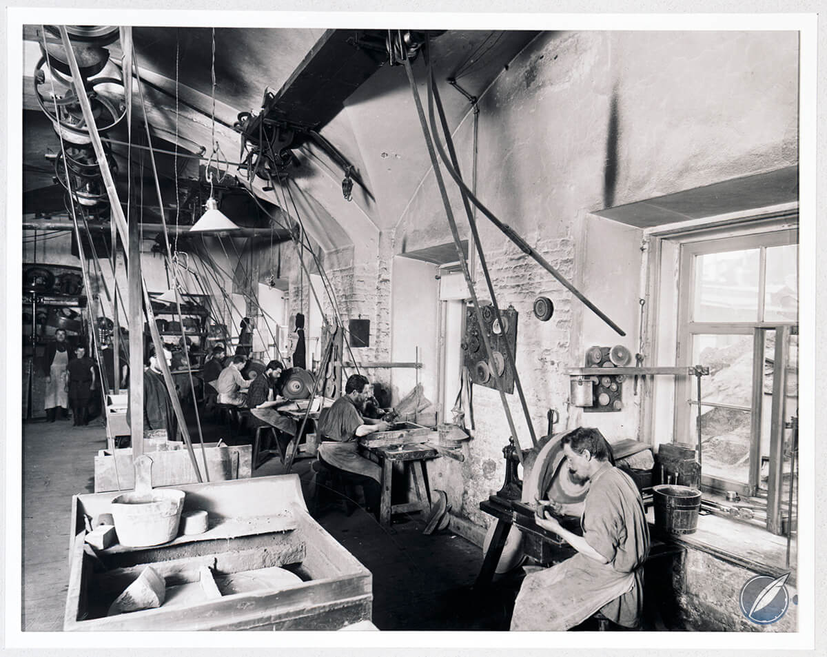 One of the original Fabergé workshops (photo courtesy Dr. Geza von Habsburg)
