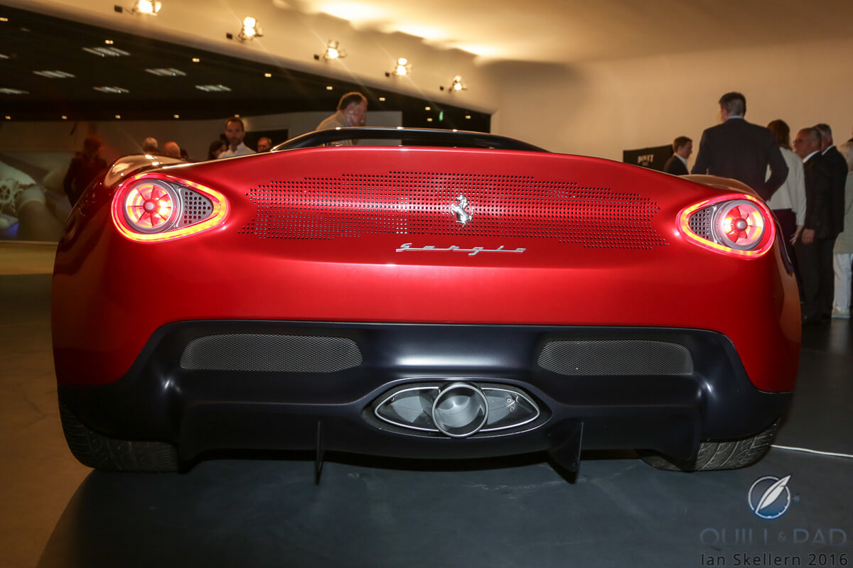 The Ferrari Sergio looks good from any angle