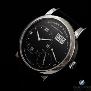 A. Lange & Söhne Lange 1 in stainless steel with black dial
