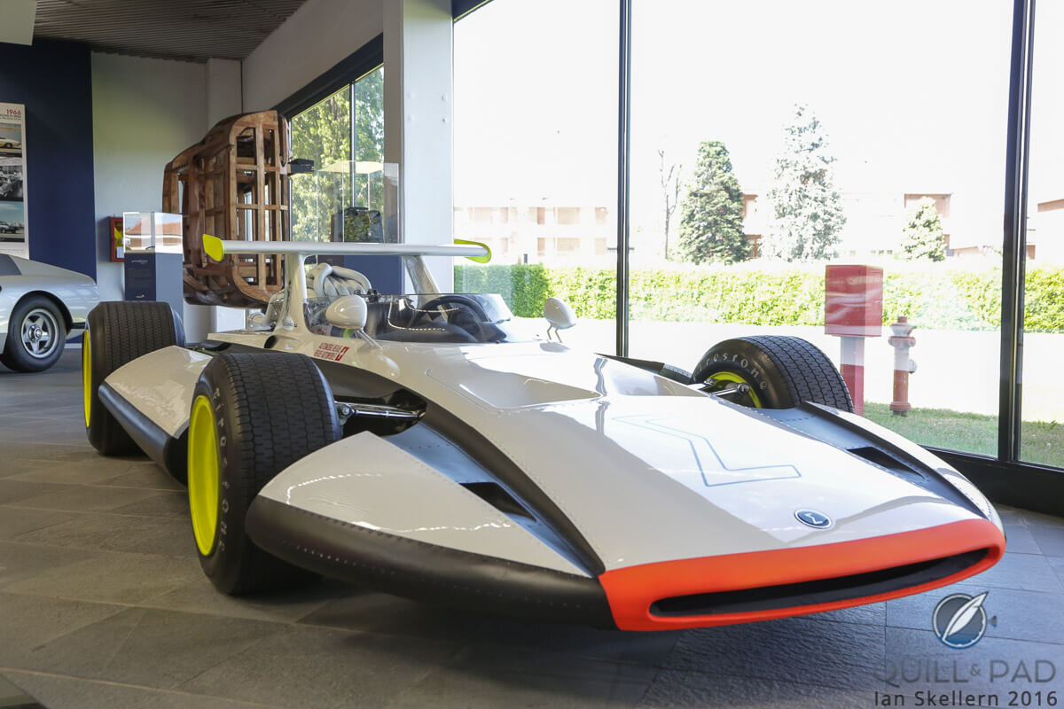 The Pininfarina Sigma Grand Prix car from 1969 was a test bed of innovative safety features for the time