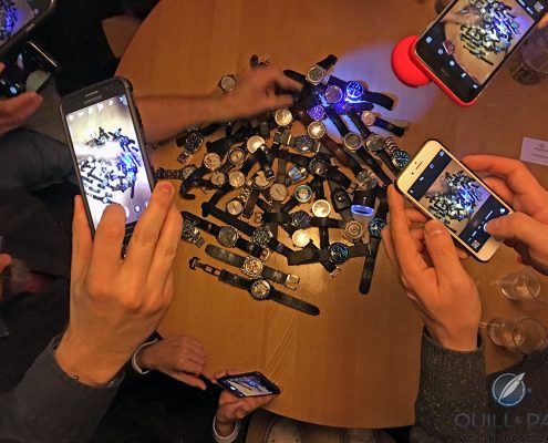 You know you’re a watch guy if . . . at a restaurant you photograph everyone's watches but not the food