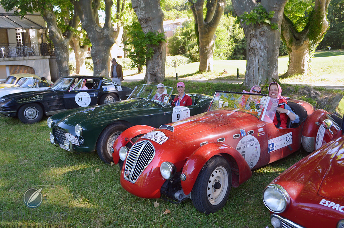 Participants in the 2016 Richard Mille Princess Rally at the Port Royal stop