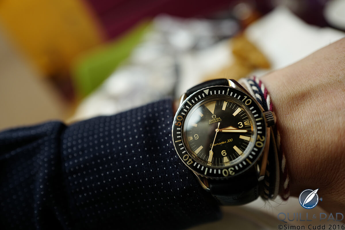 Omega Seamaster 300 from circa 1964 at the July 2 Watches of Knightsbridge auction