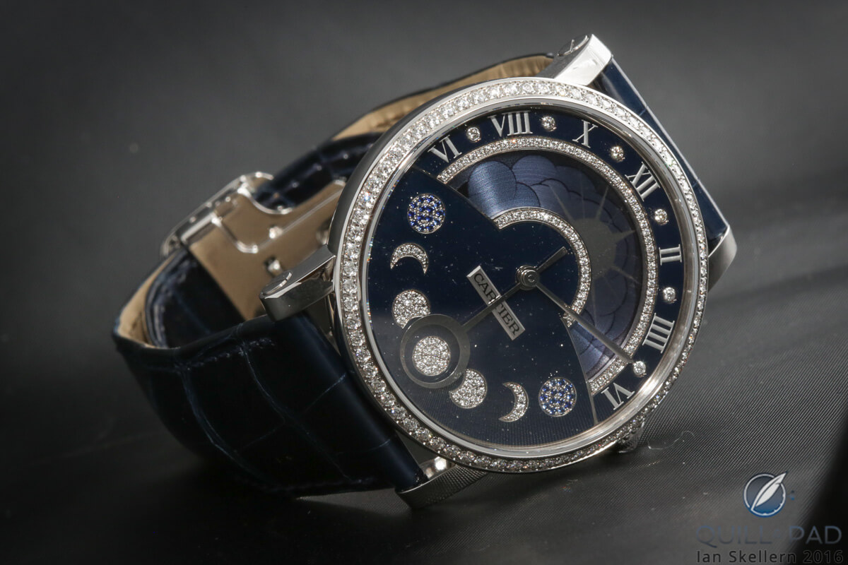 Cartier Rotonde Day and Night Moon Phase