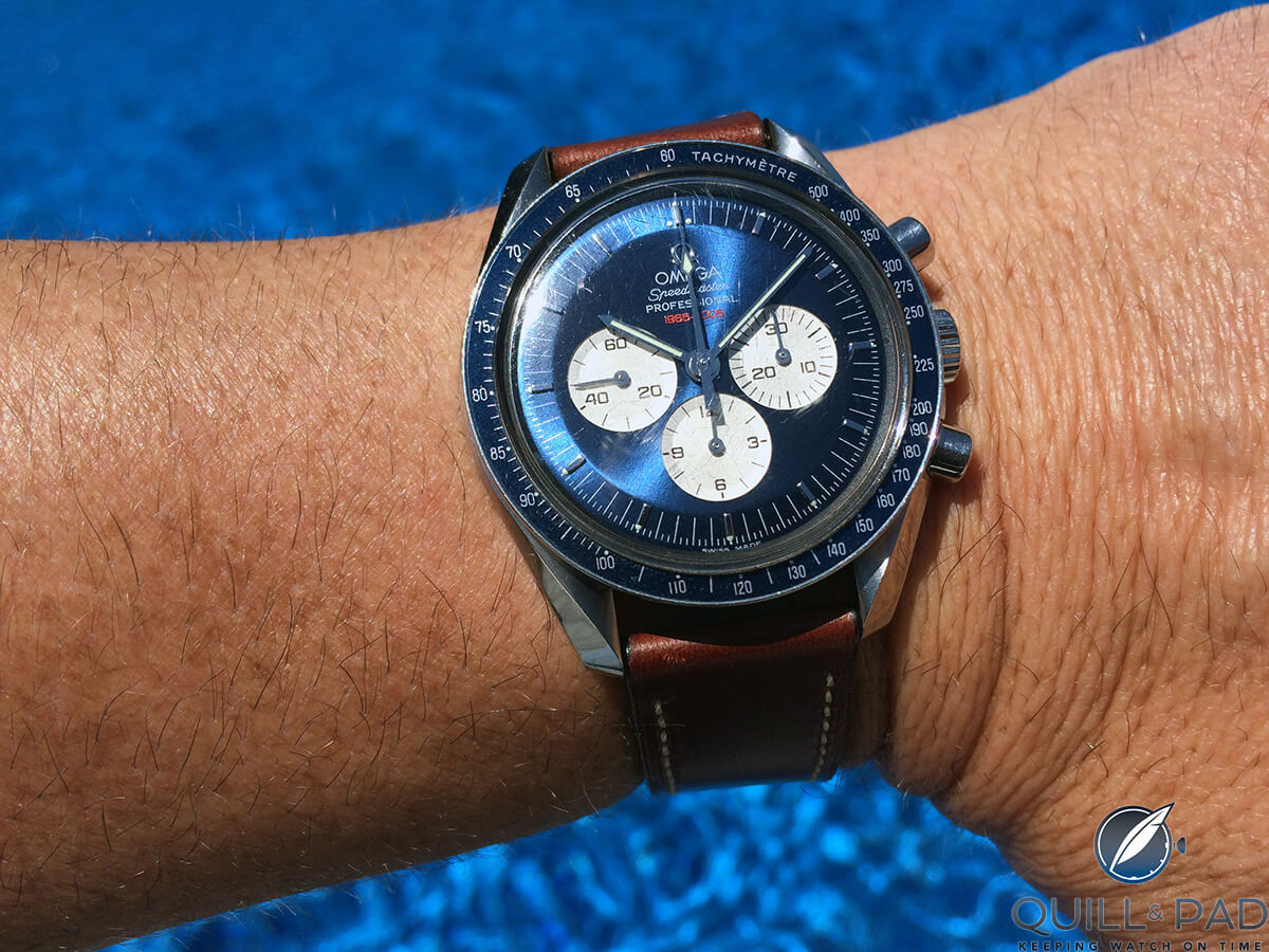 This Omega Speedmaster Professional Limited Edition from 2005 was a true gift from the heart