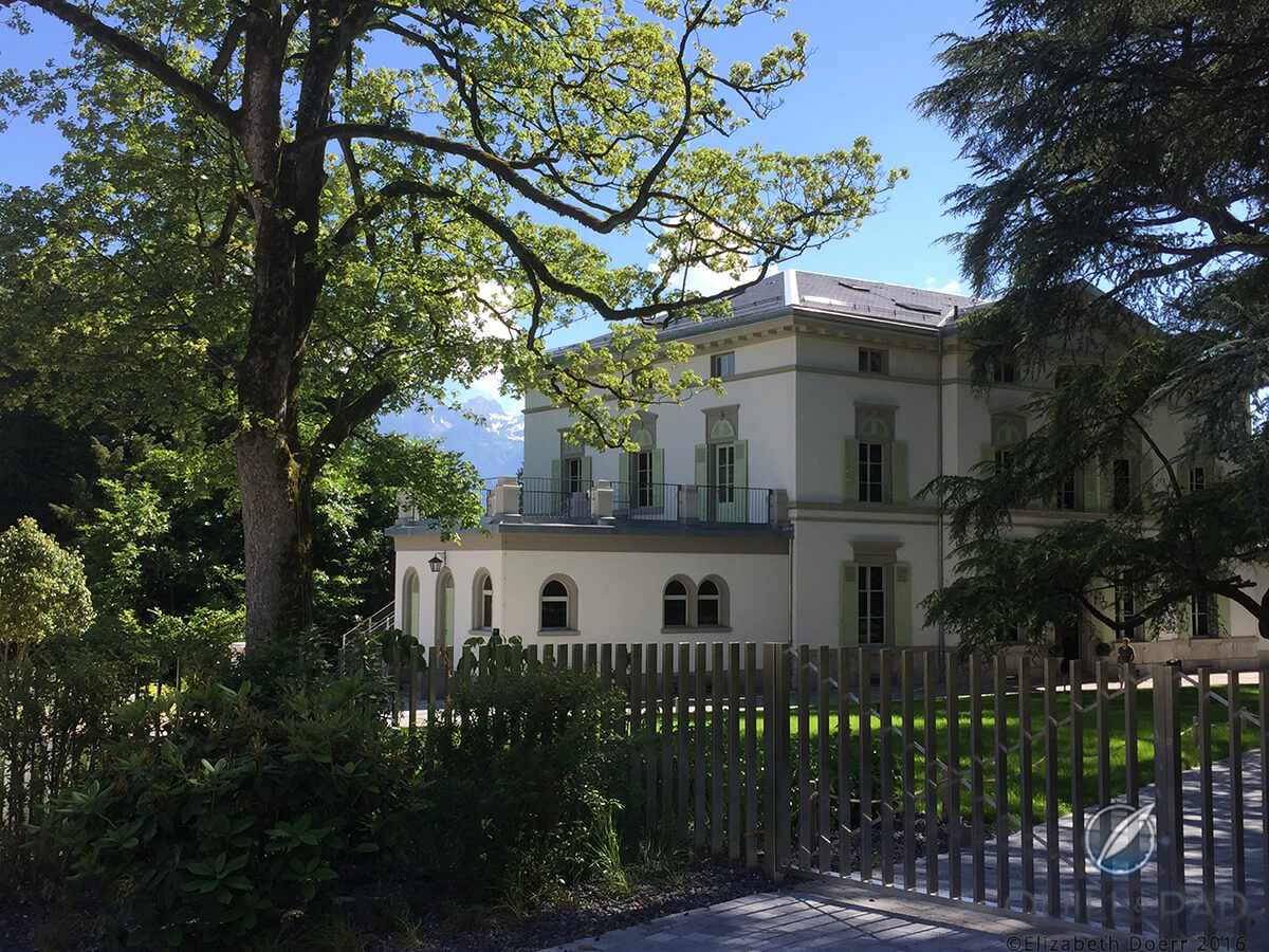 Charlie Chaplin's home in Corsier-sur-Vevey is now the Chaplin's World museum