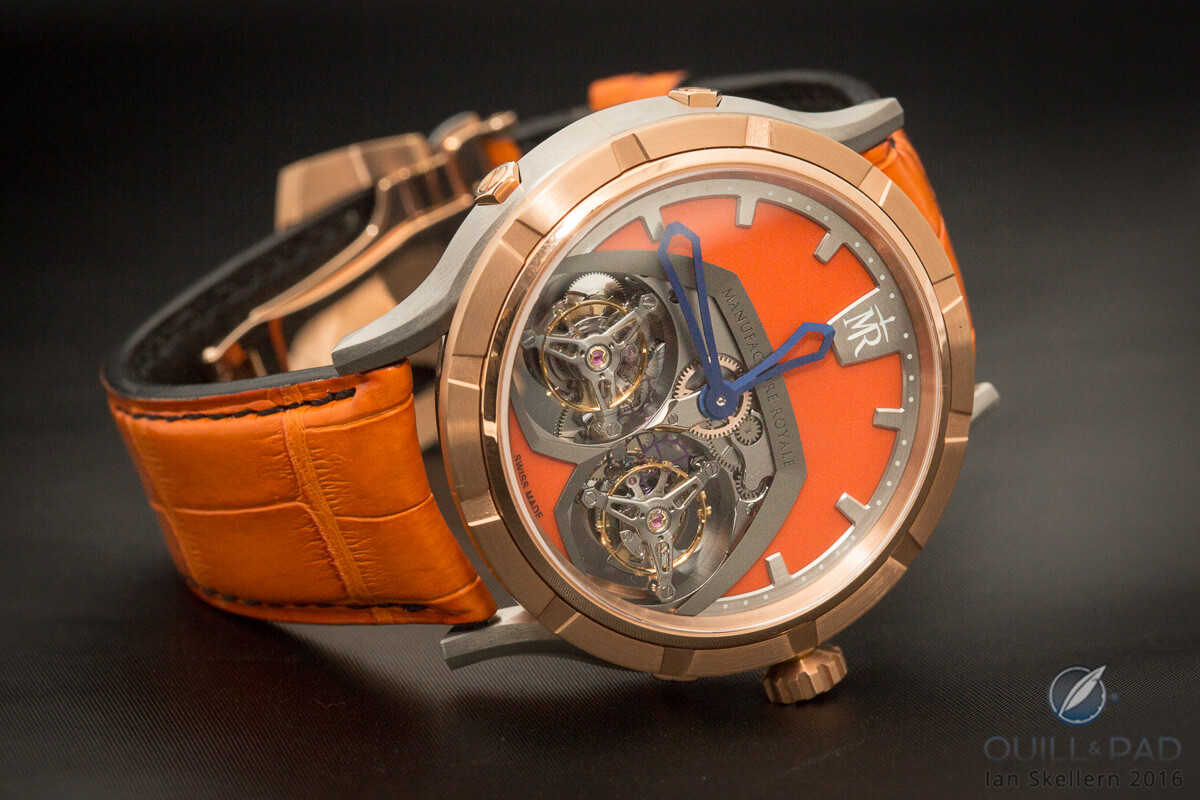 Manufacture Royale 1770 Micromégas in orange