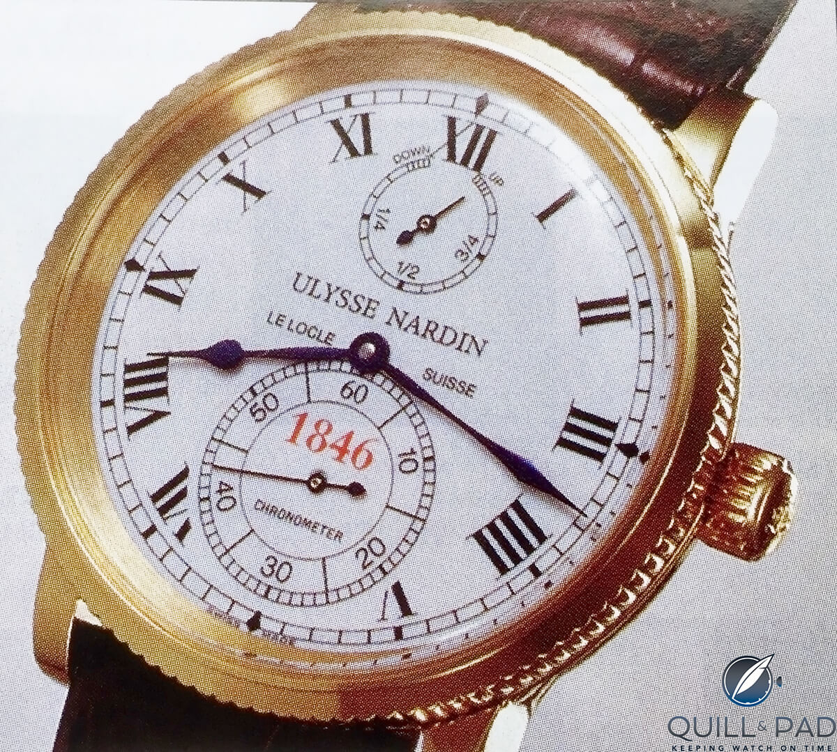 Ulysse Nardin Marine Chronometer 1846 from 1996