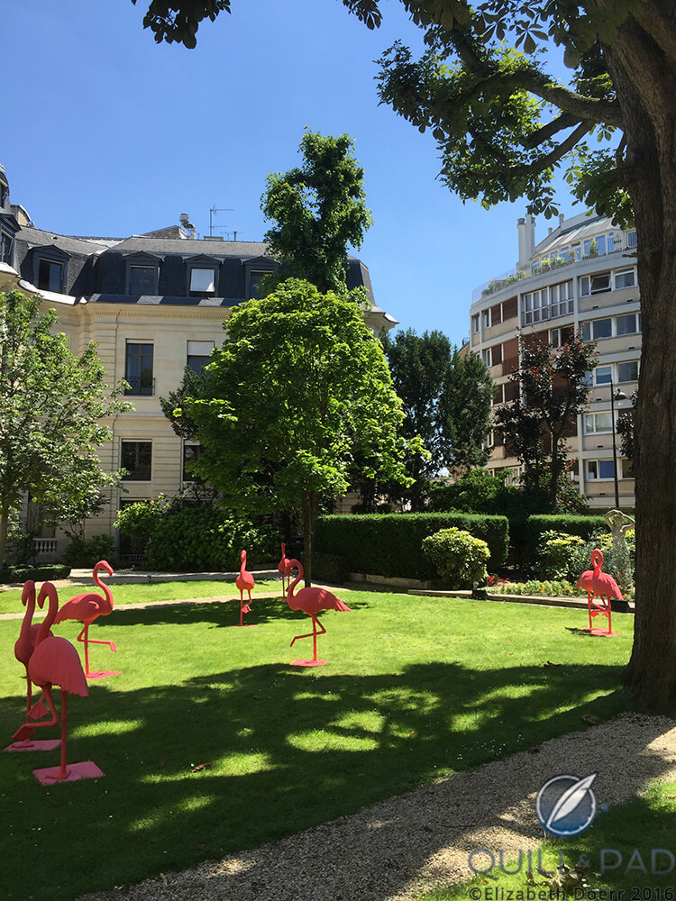 Hôtel Potocki in Paris played home to Piaget’s exhibition of the Sunny Side of Life pieces
