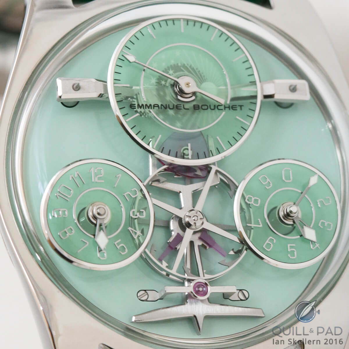 Emmanuel Bouchet Complication One with green dial