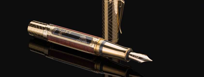 Faber-Castell Pen of the Year 2016 with beautiful Maki-e Japanese artwork