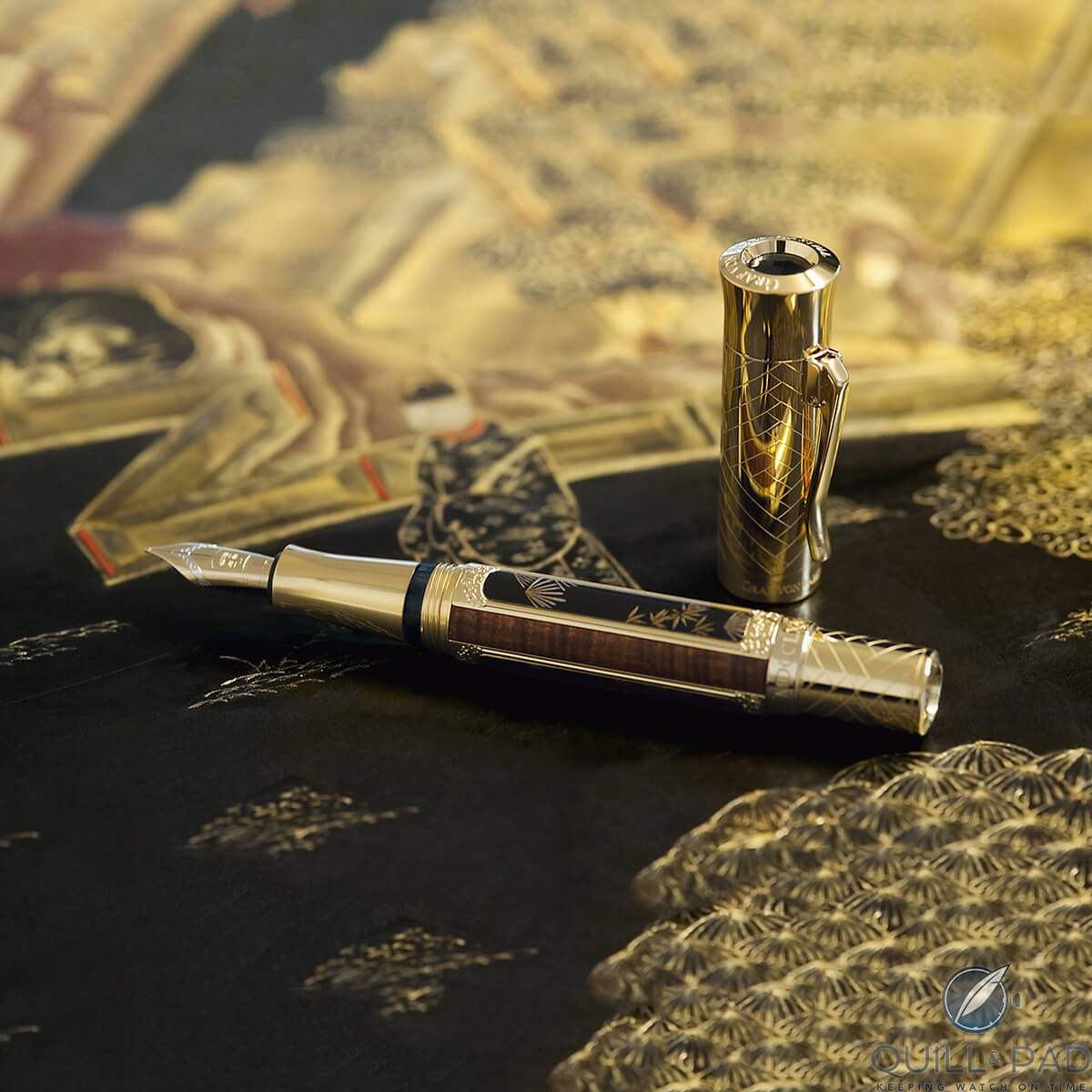 Faber-Castell Pen of the Year 2016 gold fountain pen