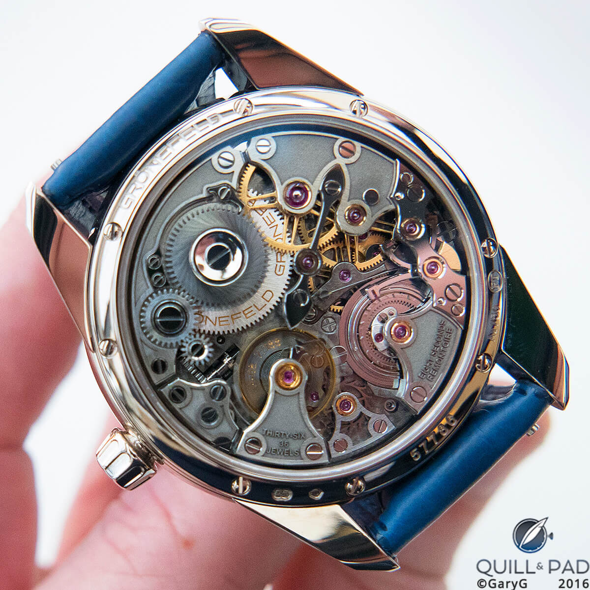 Watch with a story: Grönefeld 1941 Remontoire movement